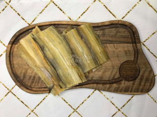 Лаваш со вкусом васаби: Угорь вяленый