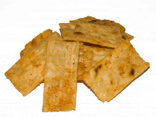 Рыбные снеки: Лаваш со вкусом холодца и хрена