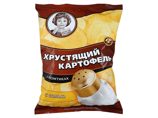 Картофельные чипсы "Девочка" 160 гр. в Колпино