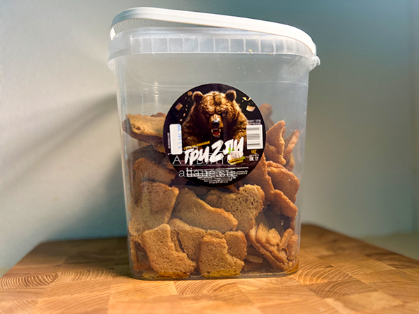 Ведро Ржаные гренки с чесноком в Колпино