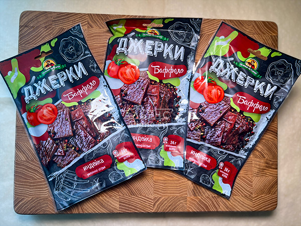 Джерки из индейки "Баффало" 45 гр. в Колпино