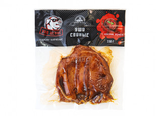 Деревенские гренки со вкусом Сметаны и Лука (Сурские): Ухо целое с красным перцем (150 гр.)