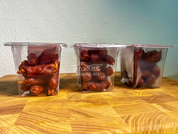 Колбаски МИНИ с сыром с/к (100 гр) в Колпино