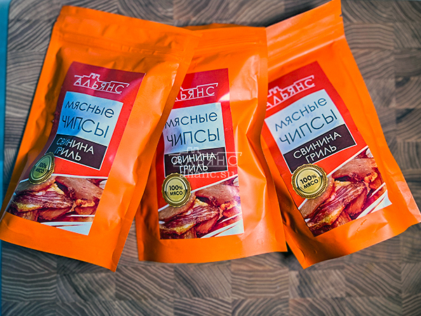 Мясо (АЛЬЯНС) вяленое свинина "Гриль" 50 гр. в Колпино