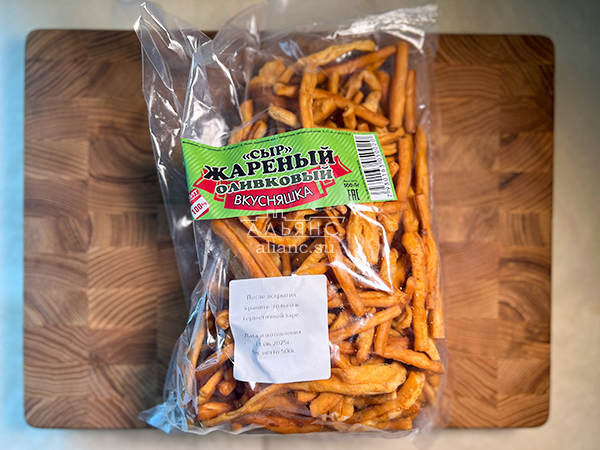 Жареный сыр "ВКУСНЯШКА" (Оливковый) 500гр. в Колпино