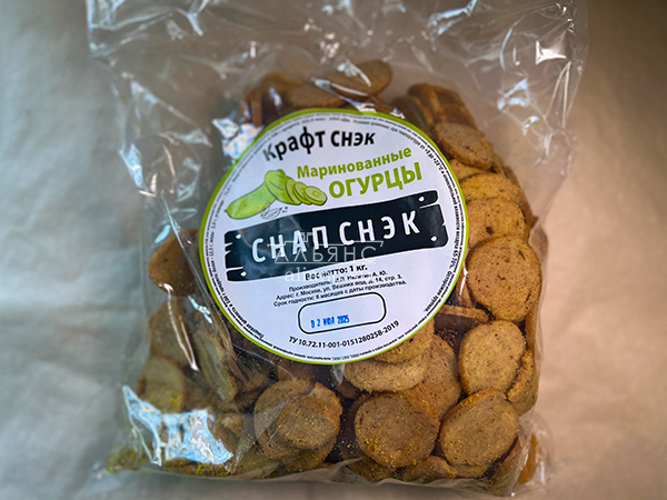 Снапсы ПШЕНИЧНЫЕ "Маринованные огурцы" в Колпино