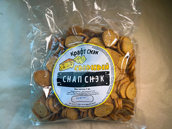 Снапсы ПШЕНИЧНЫЕ "Сыр" в Колпино