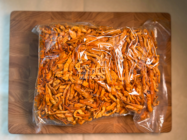 Нитка ЖАРЕНАЯ "Тайский перец" Oktobersnack 1 кг (сырный продукт) в Колпино