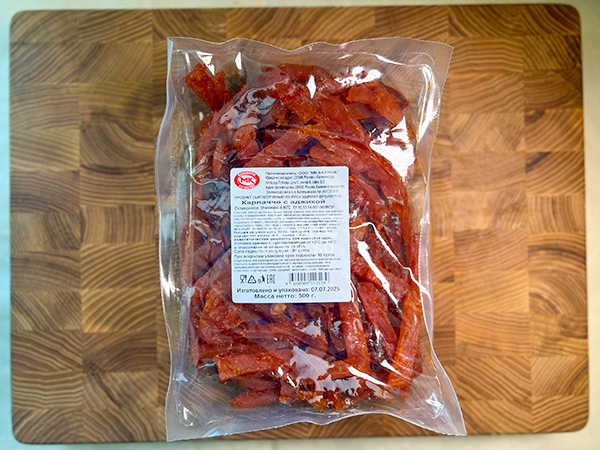 Продукт из мяса птиц "КАРПАЧЧО с АДЖИКОЙ" с/к "ООО БАЛТИКА" (Калининградская обл.) в Колпино